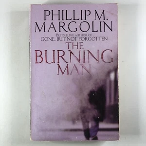 The Burning Man by Margolin Phillip. M Large Paperback Thriller Suspense Book - Picture 1 of 12