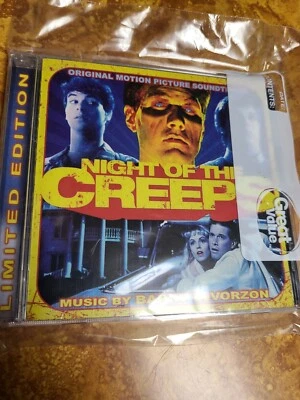 NIGHT OF THE CREEPS Soundtrack CD, Barry DeVorzon, La-La Land, LTD, 826924110720 - Image 1 of 4