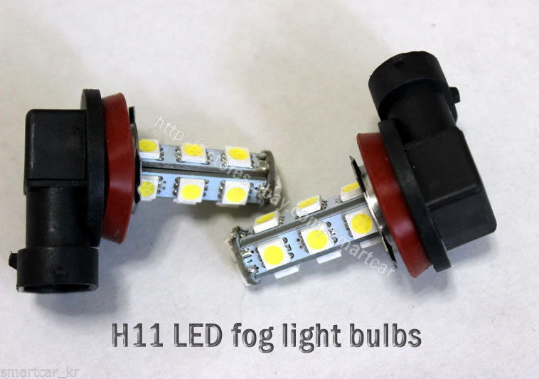 2pcs LED Fog Light H11 for 2007 2008 2009 2010 2011 2012 Toyota Corolla Fielder - Image 1 of 1