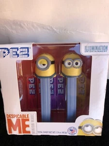 PEZ Despicable Me Minions Dave & Stuart GIFT BOX SET - Picture 1 of 3