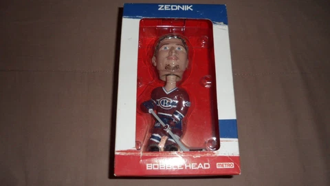 Montreal Canadiens #20 Richard Zednik Bobble Head Bobble Dreams Figurine Cover