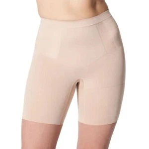 Spanx OnCore Mid-Thigh Short Beige Women's size XL - Picture 1 of 7