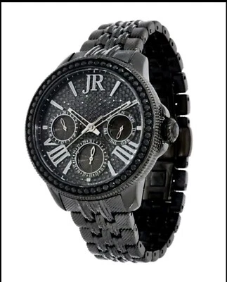 Многофункциональные часы Judith Ripka Diamonique из нержавеющей стали 6-1/2 дюйма  - Изображение 1 из 4