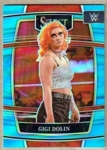2022 Select WWE Prizms Light Blue #87 Gigi Dolin /299 - NXT - Photo 1 sur 2