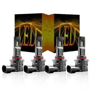 9005+9006 LED Combo COB LED Headlight Kit 360000LM Light Bulb Hi/Low Beam 12000K - Picture 1 of 14