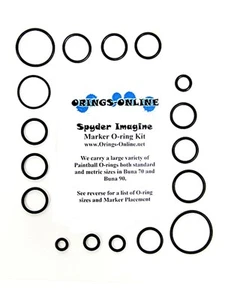 Spyder Imagine Paintball Marker O-Ring Oring Kit x 4 Umbauten/Kits - Bild 1 von 1