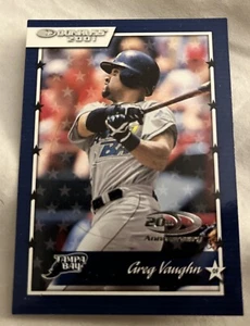 2001 DONRUSS 20TH ANNIVERSARY GREG VAUGHN #142 - Picture 1 of 2