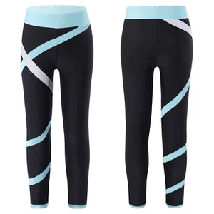 Girls Jogger Pants Workout Running Leggings Stretchy Athletic Sports Tight Pants - Picture 1 of 41
