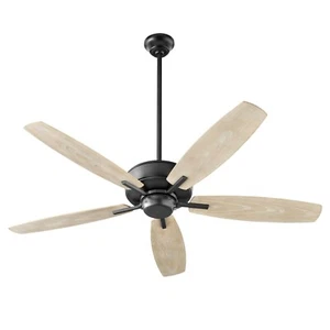 Main Street by quorum breeze 52" 2 LT bowl LED 7052-280 matte black - Picture 1 of 1