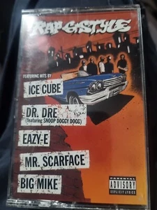 Mixed RAP -G- STYLE 1995 HIP HOP CASSETTE Ice Cube Easy-E Dre Scarface Big Mike - Picture 1 of 3
