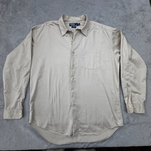 Polo Ralph Lauren vintage uomo Harden camicia taglia XL colore marrone manica lunga - Foto 1 di 5