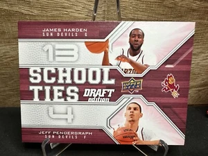 2009/10 Upper Deck Draft Edition Jeff Pendergraph James Harden RC ROOKIE #ST-HP - Picture 1 of 2