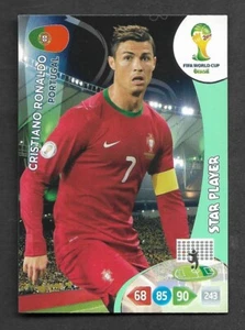 CRISTIANO RONALDO 2014-15 PANINI ADRENALYN FIFA WORLD CUP CARD CALCIO - Foto 1 di 2