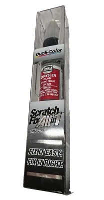 Duplicolor All-in-1 Touch Up Paint Fix PEL WEL CC 412 Chrysler Inferno Red Met. - Image 1 of 2