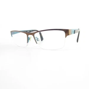 Marco óptico de metal marrón azul Kenneth Cole KC772 050 52-16-135 - Imagen 1 de 1