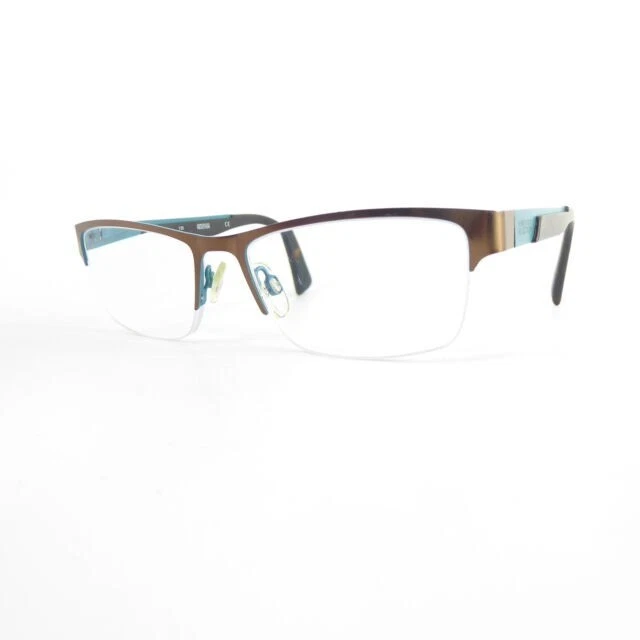 Marco óptico de metal marrón azul Kenneth Cole KC772 050 52-16-135 Foto 1 de 1