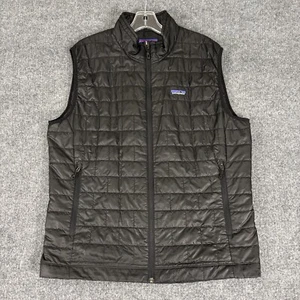 Patagonia Mens Nano Puff Primaloft Quilted Puffer Vest Size Large 84241 LOGO - Picture 1 of 10