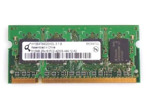 512MB Qimonda HYS64T64020HDL-3.7-B DDR2-533Mhz PC2-4200S SO-Dimm CL4 1.8V - Bild 1 von 1