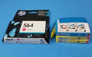 4 Stück Original HP 564 Color Tintenpatronen - Bild 1 von 2