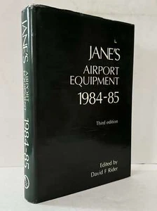 Jane's Airport Equipment 1984-1985 David Rider 3. Auflage HC - Bild 1 von 3