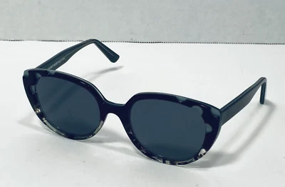 Gafas de sol Jean Lafont Paris negras lunares melimelo degradadas 51-18 marcos solamente Foto 1 de 4