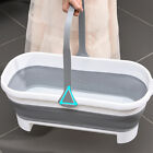 Rectangular Fishing Bucket Foldable Plastic Washing Basin Home Cleaning Supplies