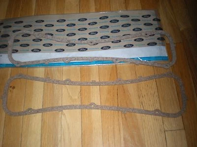 NOS 1970 1971 FORD TORINO 429 429CJ 429SCJ VALVE COVER GASKETS PAIR - Image 1 of 2