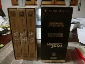 VHS TRILOGIA GUERRE STELLARI EDIZIONE SPECIALE - Foto 1 di 9