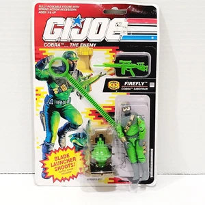 Hasbro GI Joe Firefly Cobra Saboteur Actionfigur Blade Launcher ARAH Vintage 1991 - Bild 1 von 11