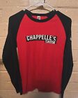 Chappelle's Show Comedy Central Official Brand Long Sleeve Raglan Shirt Womens M