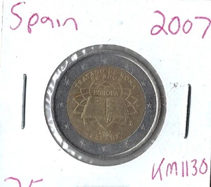Coin Spain 2 Euros 2007 KM1130 - Picture 1 of 3