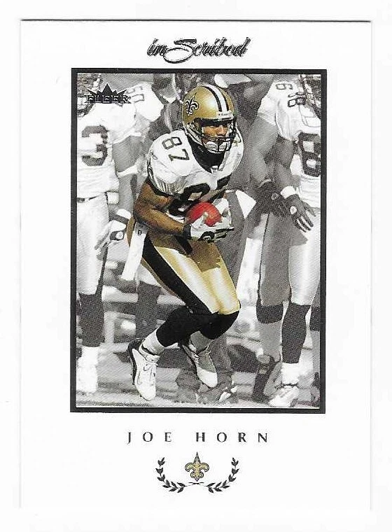 2004 Fleer Inscribed Joe Horn New Orleans Saints Football Card #61 - Image 1 of 2