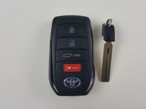 ORIGINAL TOYOTA VENZA 21-25 OEM SMART KEY LESS ENTRY REMOTE FOB BLUE LOGO BLANK - Picture 1 of 17
