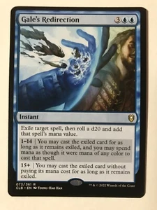 GALE'S REDIRECTION Baldur's Gate Commander MTG Magic the Gathering NM - Picture 1 of 1