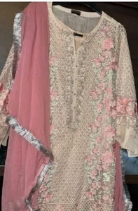 Beautiful original Agha Noor brand 2piece M size party wear bargain buy. - Picture 1 of 11