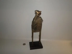 Figura ART DECO CAMMELLO metallo scultura 11 3/4" alta - Foto 1 di 10