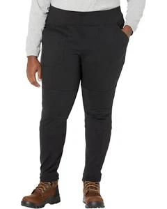 NEW Carhartt Womens Size 2X Force Fitted Midweight Utility Legging Black 20W 22W - Picture 1 of 11