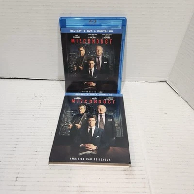 Misconduct (Blu-ray/DVD, 2015, Widescreen) W/Slipcover - Image 1 of 3