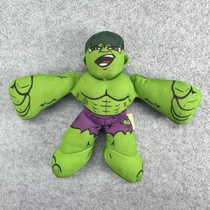 Peluche Marvel Superhero Adventures Hulk Bean Bash Hasbro 7” 2011 usato in ottime condizioni - Foto 1 di 9