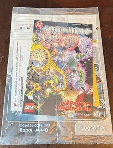 Vintage Bionicle Comic #12 All our powers against us DC SEALED + Lego magazine - Picture 1 of 4