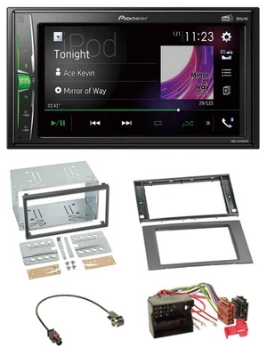 Pioneer 2DIN MP3 DAB USB Bluetooth Autoradio für Ford Fusion Kuga Transit 05-12 - Bild 1 von 4