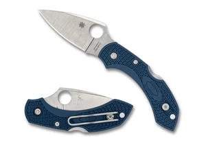 Spyderco Messer Dragonfly 2 C28PCBL2 Cobalt Blue CPM SPY27 Stahl Taschenmesser - Bild 1 von 2