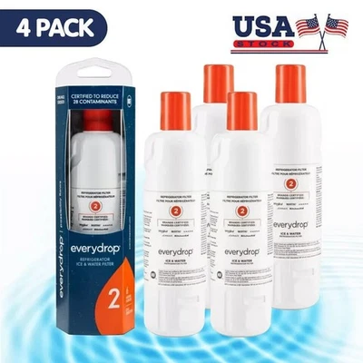 EVERYDROP 4 PACK ΕVΕRYDROP ΕDR2RXD1 Refrigerator Wate Filter 2 US Sealed NEW US Ship
