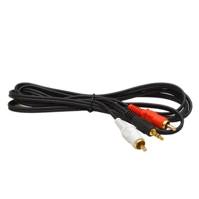ProSpec Boat Stereo Audio Cable Adapter  MIL-RCAMINI | 6 Foot RCA - Image 1 of 2