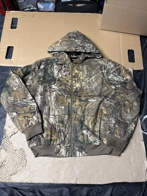 Vintage Lodge Outfitters Mens Large Vista Canvas Camo Carhartt Style Jacket - Image 1 of 4