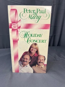 Peter Paul & Mary - Holiday Concert 1990 VHS Sealed - Imagen 1 de 3