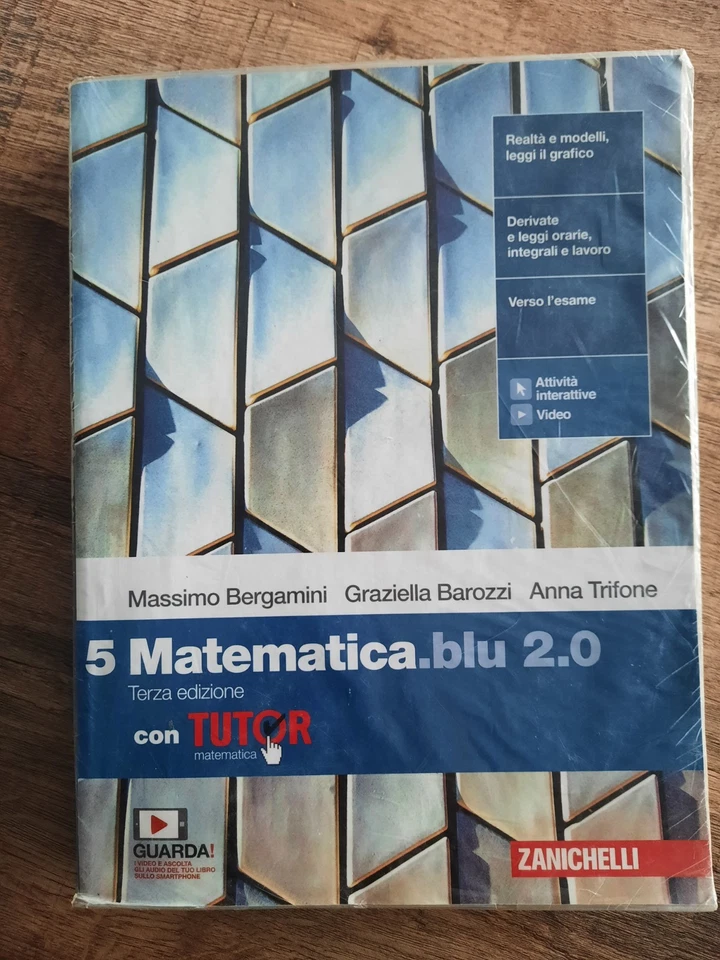 matematica.blu 2.0 con tutor 3°ed. "zanichelli" - Immagine 1 di 1