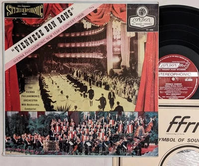 London CS 6008 lp VIENNESE BON-BONS Willi Boskovsky STEREO blue back BB 1E/1E - Image 1 of 4