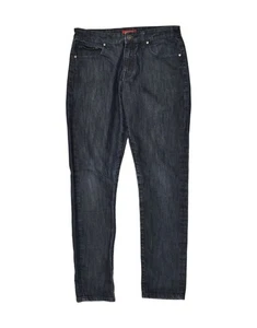 GUESS Mens Slim Jeans W31 L31 Navy Blue Cotton BB65 - Picture 1 of 4