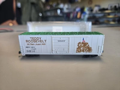 Bev-Bel N 22004 Teddy Roosevelt Evans 50' Box Car BBCX #19914 (#7135) - Image 1 of 4